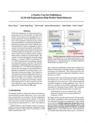 A Positive Case for Faithfulness: LLM Self-Explanations Help Predict Model Behavior